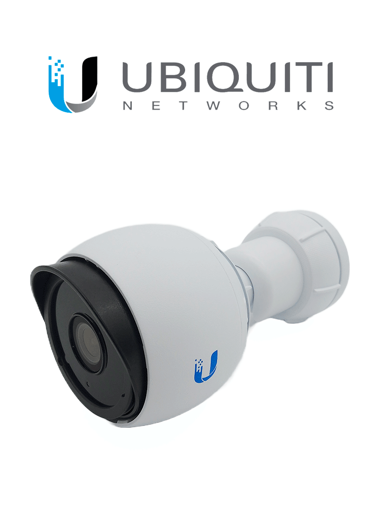 Ubiquiti UVC-G4-BULLET - Cámara IP bullet 4MP/ Compresión H.264/ 24 FPS/ Alimentación PoE/ Micrófono integrado/ Administrable a través de UniFi Protect