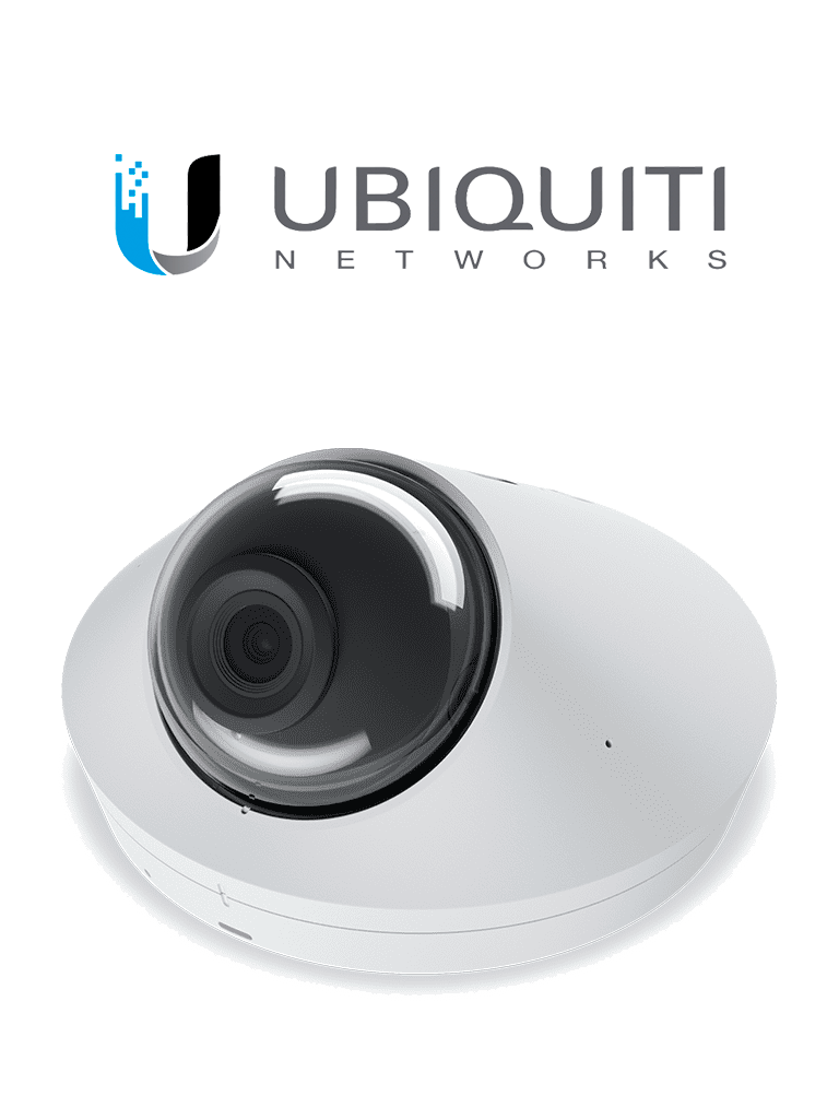 Ubiquiti UVC-G4-DOME - Camara IP domo 4MP/ Compresión H.264/ 24 FPS/ Alimentación PoE/ Micrófono integrado/ Administrable a través de UniFi Protect