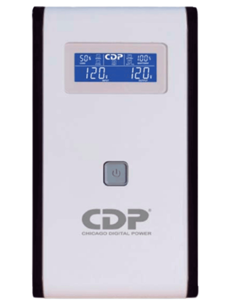 CDP RSMART1510 - UPS / 1500VA / 900W / Pantalla  LCD / 5 Contactos con respaldo y AVR 5 con supresión de picos #GOL
