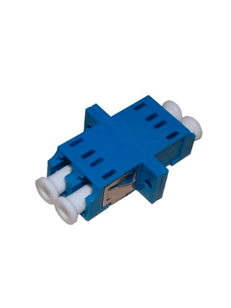 SAXXON JALCSSCD - Adaptador de fibra LC duplex / Color azul